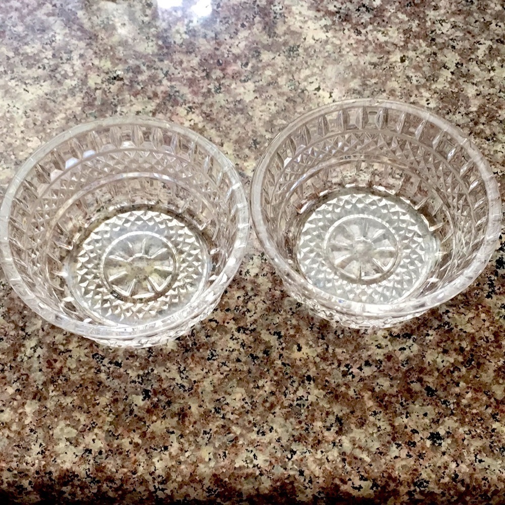 Vintage Cut Glass Bowl Set - Picture 3 of 8